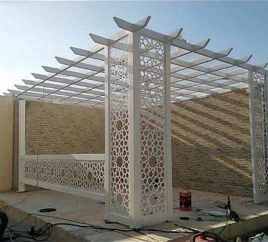 Islamic Geometric CNC Jaali Pergola