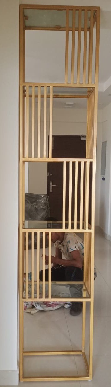 PVD Gold SS Room Divider